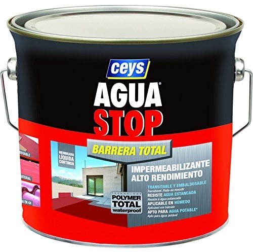 Ceys 902838 - Pintura imperm. liq 4 kg bl polimero ceys