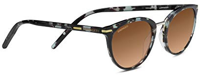 Serengeti Unisex ELYNA Sonnenbrille, Havana Shiny, 54/23/145