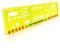 schildEVO 1 Kennzeichenhalter | Stau? RETTUNGSGASSE BILDEN! | NEON-GELB | Nummernschildhalter | Kennzeichenrahmen | DHL-Versand | Typ C