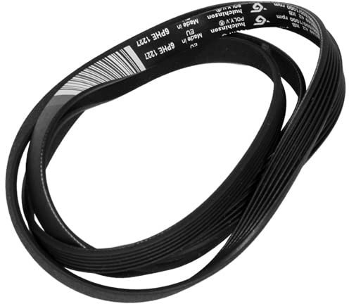 Cinghia Elastica Rigata Lavatrice 1123 J4 compatibile con Ariston e compatibile con Indesit