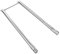 LOKHING 7507 Sostituzione Bruciatori in Acciaio Inossidabile per Weber Spirit 200, Spirit E / S210, 500, Genesis Silver A (con manopole di Controllo Laterali)