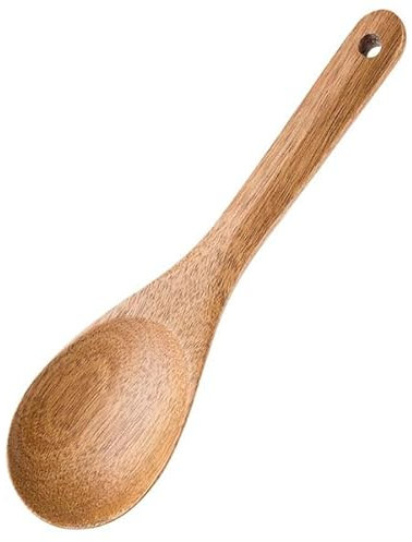 APS 599 Löffel, Holzlöffel, Gesamtlänge 23,5 cm, Akazienholz, Löffelmaß 9 x 6,5 cm