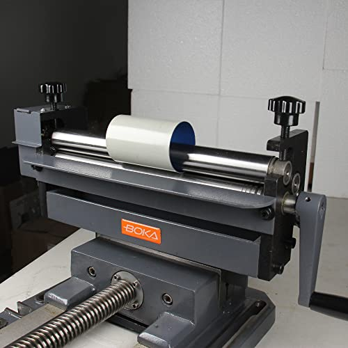 BOKA Rundbiegemaschine 3-Walzen für 1 mm Blech Biegemaschine 300 mm Breit SJ 300 Rundbiegegerät Blechbiegemaschine