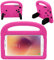 QiuKui Tab Funda para Samsung Galaxy Tab A A6 7.0 Pulgadas, Funda de Silicona a Prueba de Golpes para niños para Samsung Galaxy Tab A A6 7.0 Pulgadas 2016 SM-T280 SM-T285 (Color : Rose)