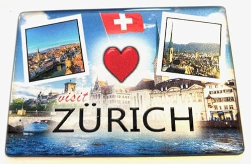 Zürich, Schweiz,Souvenir,Kühlschrankmagnet,Reiseandenken,Geschenkartikel,Ferien 280122