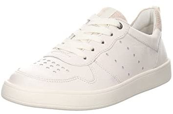 ara Damen Traveller Sneaker, Cream,Rose, 38.5 EU