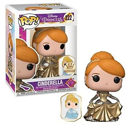 POP! Ultimate Princess Collection - Cinderella Pin Vinyl Figure - Shop Exclusive