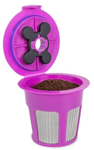 Perfect Pod Universal Café Cup, Reusable Coffee Pod for Keurig, Refillable Coffee Filter Compatible with both Single Stream and Supreme Multi-Stream Keurig Brewers