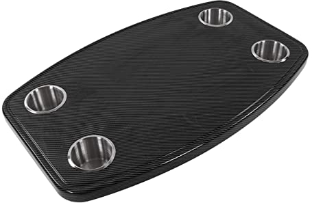 Caravan-Tisch, Kohlefaser-Stil, 600 X 380 X 30 Mm, Wohnmobil-Tischplatte, Antifouling, Leicht Zerlegbar, Glatt für Wohnwagen, Wohnmobil, Yacht