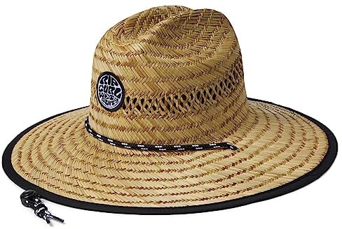 Rip Curl Logo Straw Hat L-XL, naturel