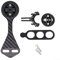 DAZZLEEX Bike Computer Mount,Carbon Fiber Road Bike Handlebar Computer Mount Fits For F12 F MOST For Garmin