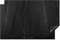 KitchenYeah© Protège Plaque Induction 81x52 cm Deco Cuisine Protection Pour Plan De Travail Cuisson Protégé Pierre - Anthracite - Gris foncé - Structure de la pierre