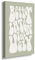 GUBIYU Wandschmuck für Frauen, Vintage-Badezimmer-Wanddekoration, Salbeigrün Better Late Than Ugly, 30,5 x 40,6 cm