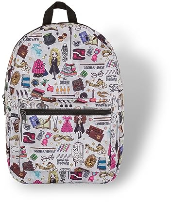 Harry Potter Sketch Sac à dos pour A4 avec pochette intérieure rembourrée pour ordinateur portable/tablette, Multicolore, taille unique