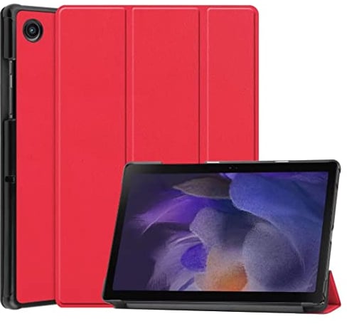 TUUNKMUY Hülle für Honor Pad X9/Honor Pad X8 Pro, Lightweight Hülle Ultra Dünn mit Standfunktion Schutzhülle mit Auto Schlaf/Wach Cover für Honor Pad X9/Honor Pad X8 Pro,rot