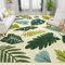 PAJEON Modernes Frisches Grünes Monstera Bananenblatt Teppiche Gegend, 80 x 150 cm Maschinengewebt Schlafzimmerteppich - für Schlafzimmer Wohnzimmer Esszimmer Balkon