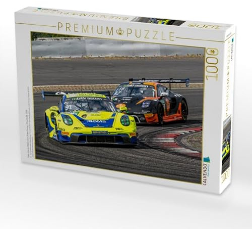 CALVENDO Puzzle Team Joos by RACEmotion, Huber Racing/Porsche 911 GT3 R | 1000 Teile Lege-Größe 64 x 48 cm Foto-Puzzle für glückliche Stunden