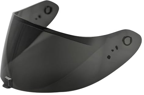 Guajiro - Visiera compatibile con Scorpion EXO | R1 Evo Air | R1 Carbon Aria | 1400 Evo Air | 1400 Carbonio Aria | 520 Evo Air | 391| Schermo in policarbonato predisposto per Pinlock (Nero)