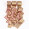 Nastro Chiffon 13,5M 3 Rotoli Nastro Decorativo Ampio 3,8cm x 4,5M Tulle Nastro Raso Nastri per Pacchi Regalo per Matrimoni,Decorazioni,Inviti,Pacchetti Regalo e Fai Da Te (oro rosa)