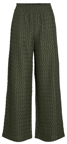 Vila Female Hose mit weitem Bein High Waist