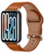 MiRowy Leder Armband für Xiaomi Smart Band 9 Pro/Smart Band 8 Pro, Metallschnalle Atmungsaktiv Uhrenarmband, Lederband Ersatzbänder für Xiaomi Redmi Watch 5/Redmi Watch 4 - Braun