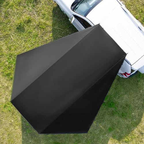 Toldo parasol para coche, cortina trasera 280 x 380 cm, toldo para portón trasero, toldo impermeable para techo de coche, SUV, camping