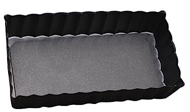 Mobestech Teglia Antiaderente Rimovibile Strumento per Crostate e Torte Realizzata Materiale Leggero e Resistente Facile