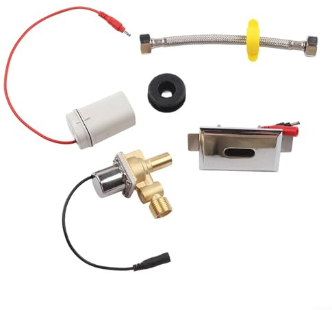 Jotekonoby Urinalsensor für automatisches Spülventil, Infrarot Berührungsloses Urinalsystem mit wassersparender Magnettechnologie, hygienische Toilettenspülsteuerung, DC(B)