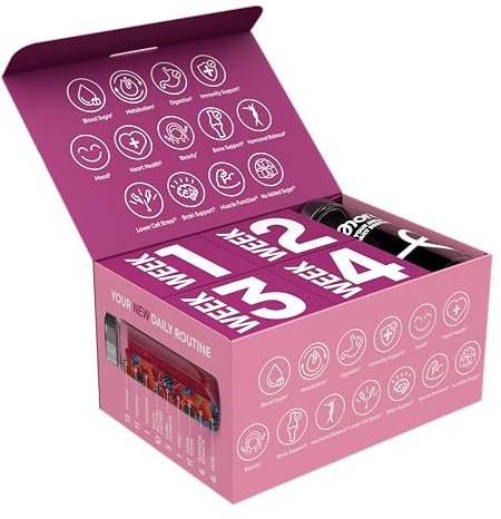 More Daily100, 28 x 40g Starterbox, True Berries | All-in-One Smoothie Mix mit Vitaminen, Mineralstoffen, Superfoods & mehr, vegan, ohne Zuckerzusatz