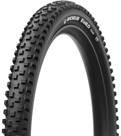 Michelin E-Wild Rear Premium Performance Line Fahrradreifen, Black/White Print, 27.5 x 2.80