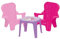 DOLU Einhorn-Tisch und Stühle, für Kinder, Pink