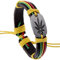 WDXHJY Herren Armband，Handgefertigte Rasta Jamaica Reggae Leder Armbänder Armreifen Für Frauen Mann Unisex