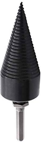 Doitool 1PC Firewood Log Splitter Drill, Wood Splitter Drill Bits,Heavy Duty Drill Screw Cone Driver 32mm