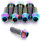 Terske Ultra-Strong and Light Oil Slick Titanium Water Bottle Cage Bolts: 8-Pack