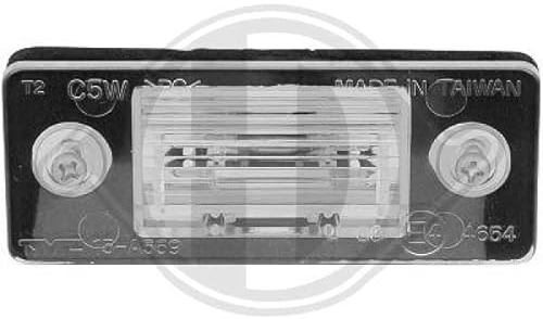 DIEDERICHS 7806094 Kennzeichenbeleuchtung C5W