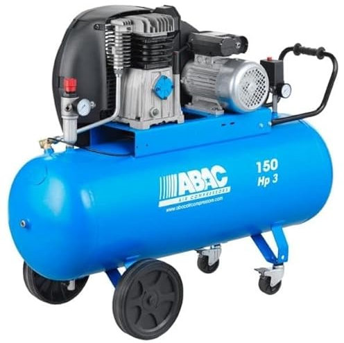 Abac - Compresseur à piston 3CV 230V Monophasé 10 bar 150L - S A39B 150 CM3 ABAC