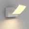 Klighten 24W Außenwandleuchte LED Wandlampe Aussen/Innen mit Schwenkbar Panel, Wandleuchte Wasserdicht IP65 Ausenbeleutung Hauswand für Eingang Flur Terrasse, 1500 Lumen, Hellgrau, Warmweiß 3000K