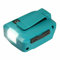 JANRI Replacement ADP05 Power Source, USB Charger Adapter compatible with Makita LXT Lithium-Ion 14.4V 18V battery, Fast Charging Converter with LED Light