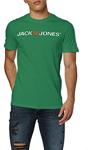 JACK & JONES 12137126 T-Shirt pour Homme., Vert Vert., XS