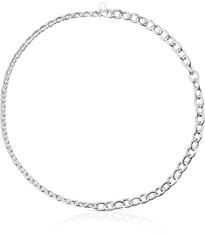 TOUS Choker Calin aus Silber mit runden Ringen