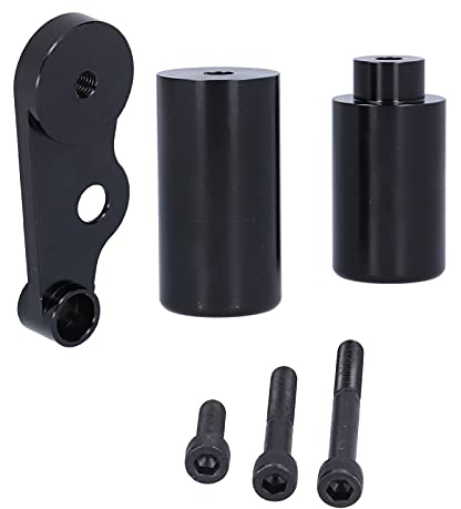 Aramox Schnittregler Crash-Protektor, 3PCS Sturzpad Modifikation Passend für GSXR 600 GSXR 750 2006-2009(Schwarz)