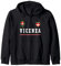 Vicenza Maglia Sport/Calcio Bandiera Calcio Felpa con Cappuccio