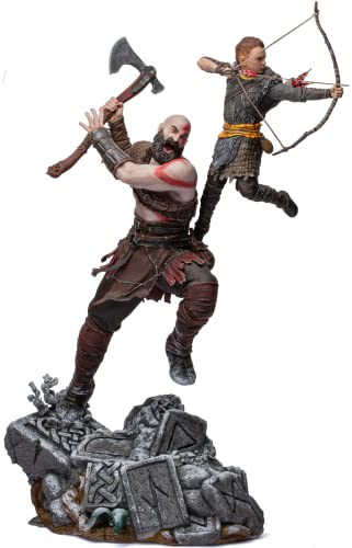 Iron Studios Statue Art Scale 1/10 Kratos and Atreus - God of War, 34 cm