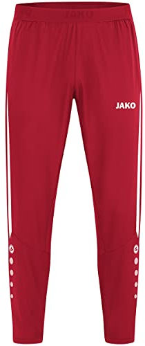 JAKO Herren Freizeithose Power, Rot/Weiß, 3XL