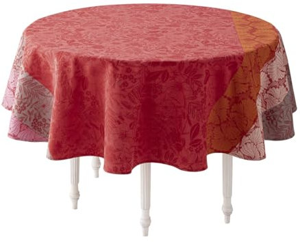 LE JACQUARD FRANÇAIS 28949 Tischdecke Cottage Fleury Ø 175 cm Baumwolle