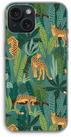 Case Company.® - iPhone 15 Handyhülle - Leopard 2 - Silikon Handyhülle - Schutz für alle Seiten und Bildschirmrand