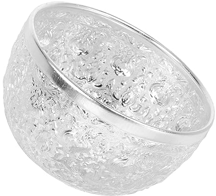 MAGICLULU 3 Pezzi Di Bellissime Ciotole in Tailandese Per Preghiera Uso Domestico Hotel Sala Da Pranzo Stoviglie Intagliate A Mano