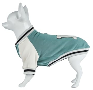 IZOCOOL - Hundepullover Fleece Hundepullover Groß Hunde Sweatshirt, Warm und Leicht, Leicht zu Tragen (Grün, M)