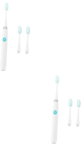TOVINANNA 2St kinder schallzahnbürste kinder zahnbürste kinderzahnbürste Zahnbürste für Mundhygiene toothbrush for children Zahnbürste für -Entfernung weiches Fell reisen
