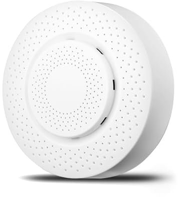Zigbee Smart Detector de Aire, Detector de HCHO/COV, formaldehído, CO2, Temperatura, monitoreo de Humedad, Tester de 5 en 1, para hogar, Oficina,Hotel. ZigBee Hub Requiere.